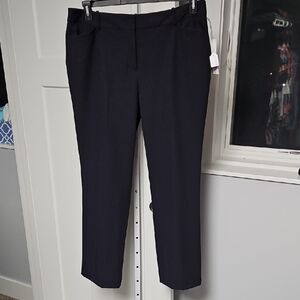 Liz Claiborne Blue Straight Leg Pants